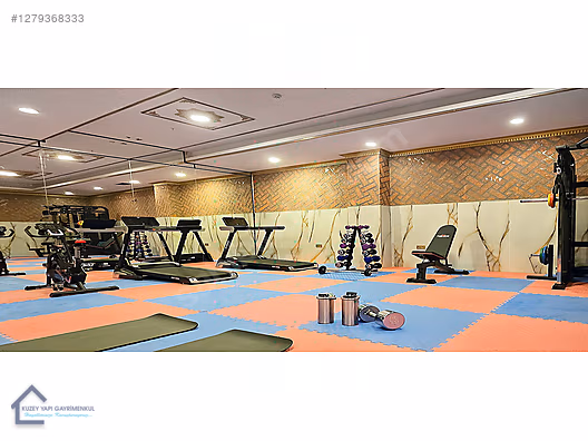 1+1 KİRALIK EŞYALIK DAİRE , HAMAM , SAUNA , SPOR SALONLU SİTEDE